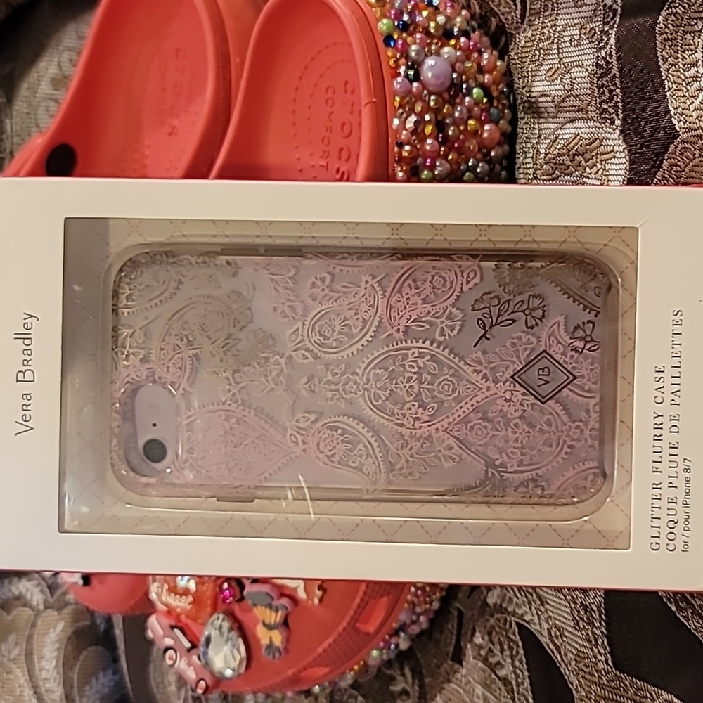 Glitter Flurry Case iPhone 8/7 Vera Bradley